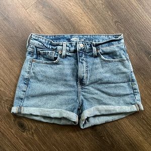 Old Navy OG High Rise Jean Shorts
